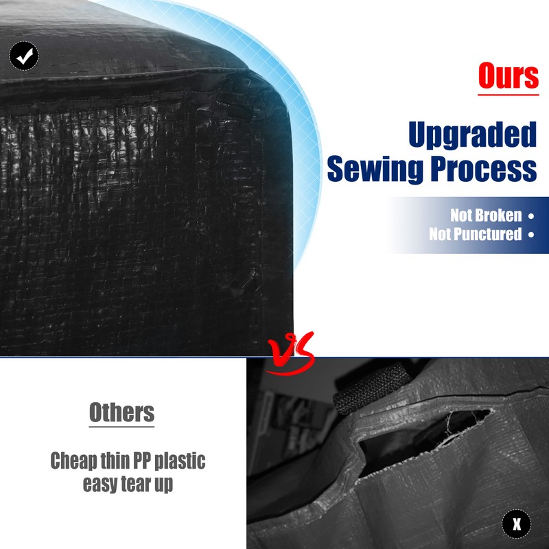 Cosy Family 4 Pack Heavy Duty Extra Large Moving Bags