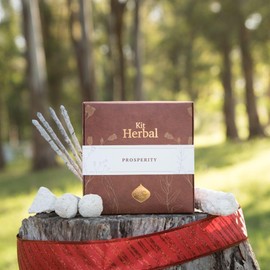 Sagrada Madre - Sahumo Incense Prosperity Kit 100% Natural Yagra-Copal Energy Cleaning and Abundance