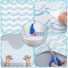 Tinideya 100 Pcs Disposable Toilet Commode Mat U Shaped Deodorizing