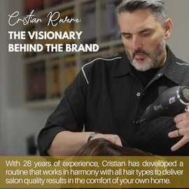 Cristian Rovere - Acondicionador característico - Infundido con colágeno, extracto de acai y aceite de argán orgánico - Sin sulfatos y sin parabenos p