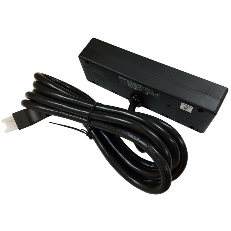 Electriduct in-/On-/Under-Desk Power Strip - 3 AC Outlets & USB