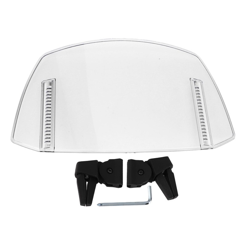 Motorcycle Adjustable Windscreen Universal Fit Wind Deflector for MT07 MT09