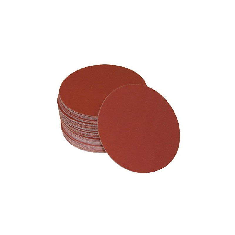Pack of 100 Velcro Sandpaper Sanding Discs for Random Orbital