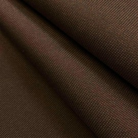 Waterproof Canvas Fabric by The Yard 58inch 600D Upholstery Fabric Cordura Polyester Fabric Outdoor Water Resistant Fabric for Sewing Chair Patio Cushion Purse Bag Interior, Pre Cut 1 Yard Brown
