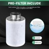 4 Inch Air Carbon Filter, with Australia Virgin Charcoal Smell