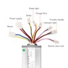 24V 1000W Bike Brushed Motor Controller with Twist Throttle Handle