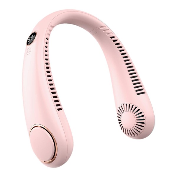 Hunging Bladeless Fan | Quiet Rechargeable Neck Fan,3 Speeds Operated