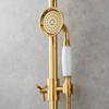 Tecmolog Adjustable Hand Held Shower Bracket Brass Shower Head Holder