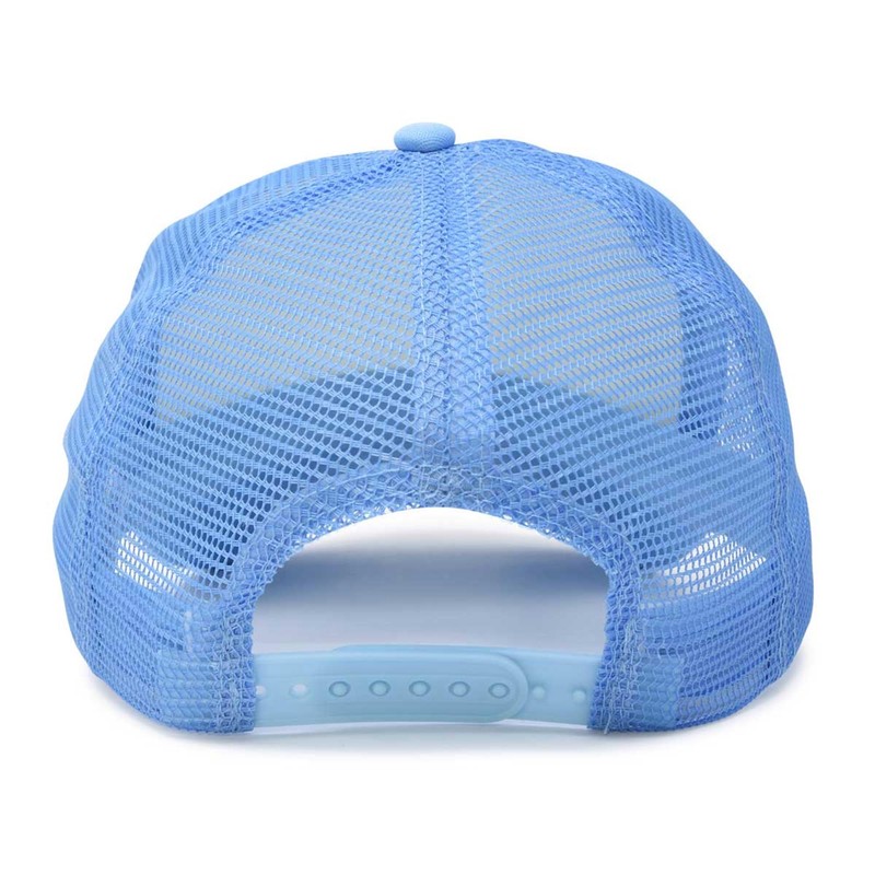 DALIX Two Tone Trucker Cap in Blue and White Hat