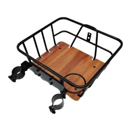 Aymzbd Front Bike Basket Bicycle Storage Basket Stylish,Bicycle Cargo Rack,Cycling Rack Basket for Riding Bicycling Biking Camping