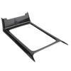 Central Console Water Cup Holder Trim Frame Carbon Fiber Style