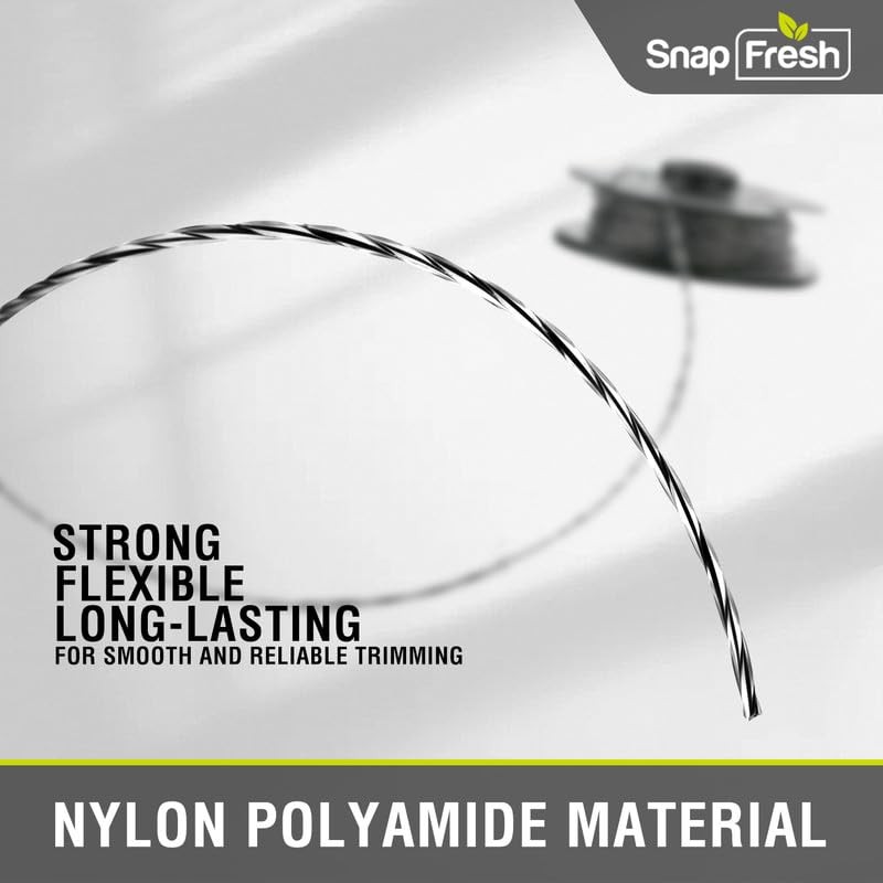 SnapFresh 6 Packs Weed Eater String, 14.76 ft 0.08" Trimmer