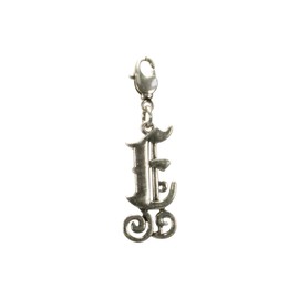 Alpenflüstern AAH129 Pendant Costume Letter for Charivari Antique Silver Colour A,... Z, Silver