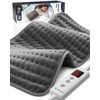 CooCoCo Heating Pad, Heating Pads Electric with 6 Heat Settings,