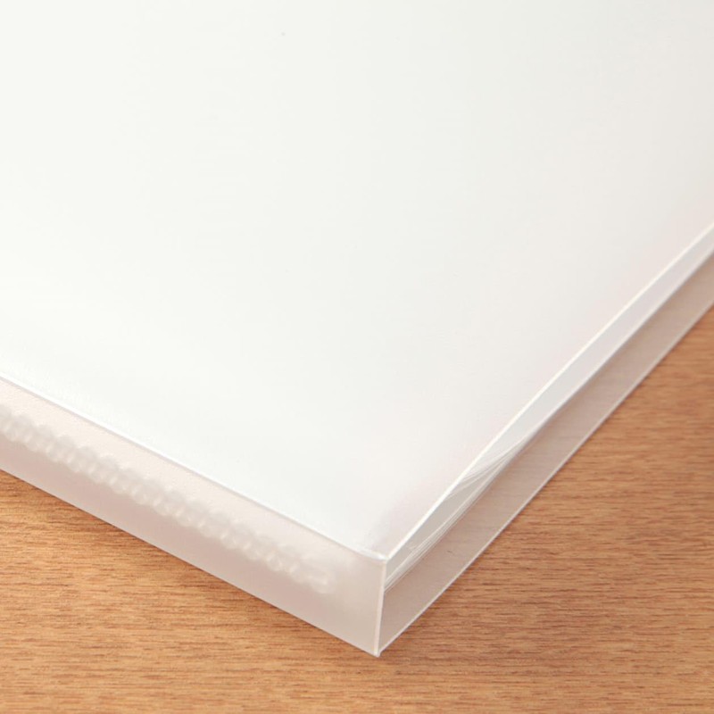 MUJI NCE14A1A Polypropylene Soft Film Clear Holder Translucent A4 20