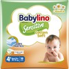 Babylino Sensitive Baby Windeln Größe 4+, Maxi Plus (10-15Kg), 19