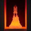3D Printing Space Shuttle Lamp USB LED Children Baby Night