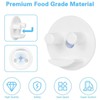 YPBEW Smiling Face Sponge Holder Suction Cup Installation Holding Smile