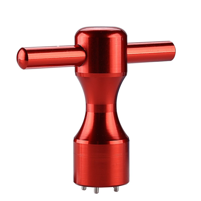 NA 1pc Red 5-Prong Golf Weight Wrench Tool Compatible with