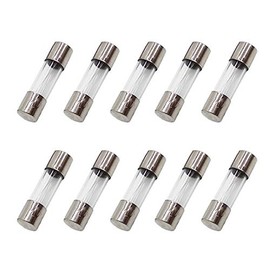 10Pcs F3.15AL250V 5X20mm 3.15A Fast Blow Fuse 3.15 Amp 250V F3.15AL Glass Cartridge Fuse Fast-Acting Fuse (3/16 in x 3/4 in)