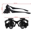 Magnifying Glasses with Light LED Illuminated Eye Loupe Headband Magnifier