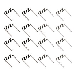 Carrfan Universal 100pcs/set Pre-Cut 0.6mm-0.8mm Hot Wave Flat Staple Plastic Staple Repair Welder Repair Tool