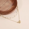 KummerSaprk Bow Necklace Silver Necklace for Women Trendy Bow Pendant