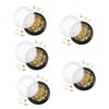 Baluue 5 Boxes Nail Art Charms Gold Stars Moon Manicure
