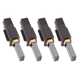 Create idea 4 Stück Kohlebürsten für Staubsaugermotoren 28 X 11 X 6,3 Mm Kompatibel mit Fawas Duo Vac 3525 SYM-448E 300