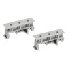 sourcing map PCB DIN Rail Mounting Bracket for 35 mm
