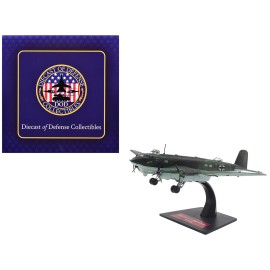 DCD Focke-Wulf Fw 200C-4 Condor Aircraft 1/144 Scale Diecast Model by Diecast of Defense German Luftwaffe Plane Toy
