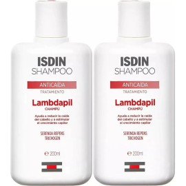 Shampoo Isdin Lambdapil Anticaída En Botella 200ml (2pack)