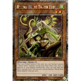 Ritual Beast Tamer Elder (Platinum Secret Rare) - RA03-EN012 - Platinum Secret Rare - 1st Edition