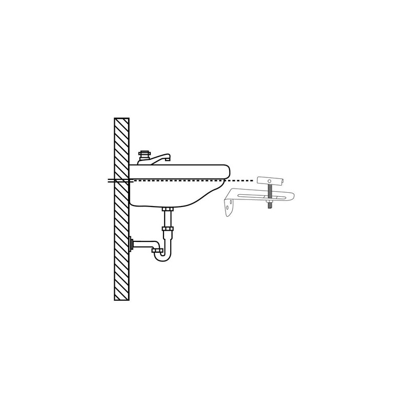 Montserrat Set of 2 Sink Brackets (2-Pack)