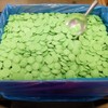 Merckens Coating Wafers, Lite Green Color, 2 Pound Package, Melting