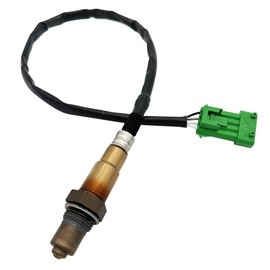 Amrxuts 0258010081 Lambda Sensor, O2 Sensor for Citroen C4, C4 Grand Picasso, C5, DS3, DS4, DS5, Peugeot 2008, 208, 308, 3008, 408, 508, RCZ (1.6 THP 125-165, 2009-2021)