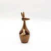Hej!e Royal Pet Kangaroo Wooden Figurine Object, Scandinavian Miscellaneous Goods,