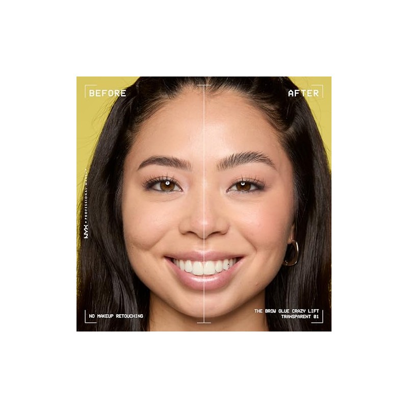 NYX Professional Makeup The Brow Glue Crazy Lift, Gel de