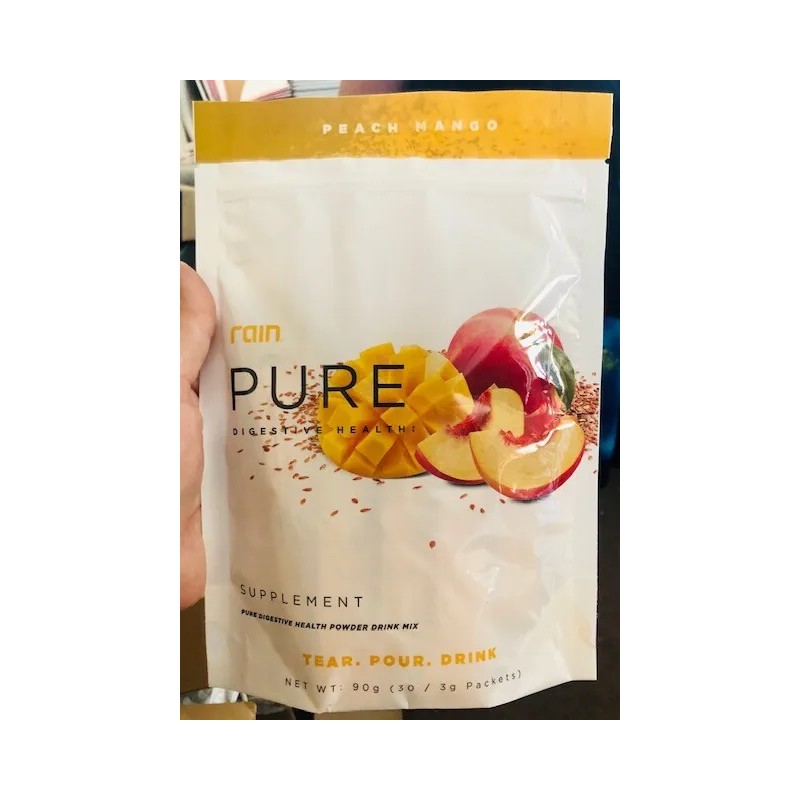 Rain PURE Digestive Health Probiotic Supplement - 30 PEACH MANGO