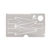BE Survival Arrow Card, Compact Outdoor Tool, Versatile & Robust,