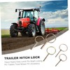 Abaodam 15pcs Heavy Duty Mower Pin Resistant Locking for Farm