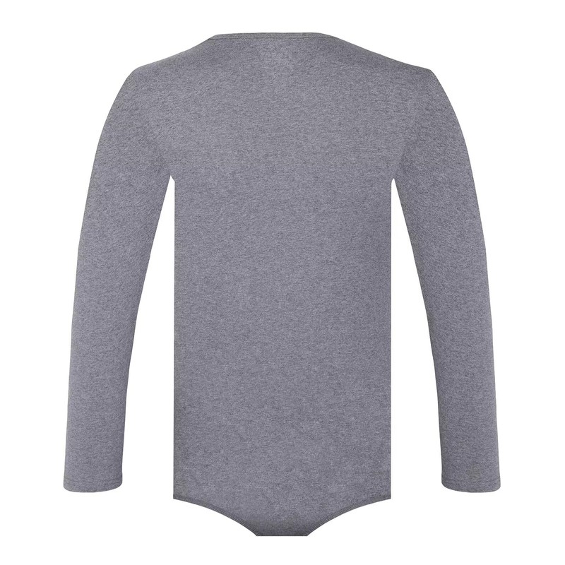 Landofgenie Men One Piece Bodysuit Long Sleeve Onesie Pajamas Tops