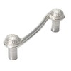 Carpe Diem Hardware 299-24 Millennium Scroll 4-Inch O.C. Pull, Platinum
