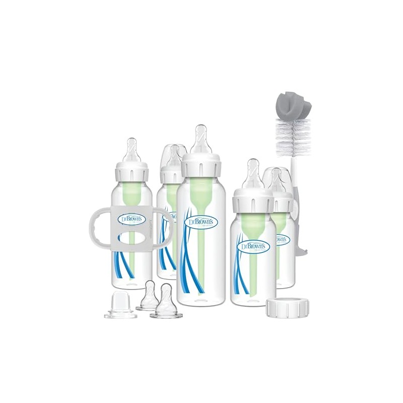 Dr. Brown’s Anti-Colic Options+ Narrow Baby Bottle to Sippy Gift