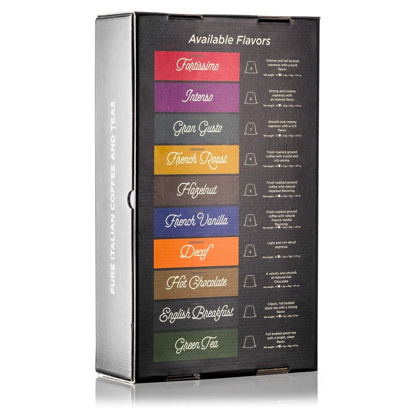 Legato Espresso Capsules - (Hazelnut, 100)