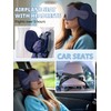 Inspireyes Travel Pillows for Airplanes, Airplane Pillow with Sleep Eye