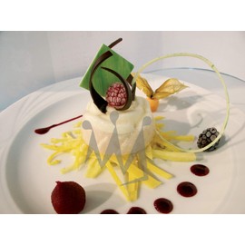 Silikomart SF077 Silicone Mold with 6 Rose Cavities, Each 2.99 Inch Diameter x 1.57 Inch High