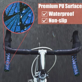 Senston Bicycle Handlebar Tape Road Bike, Non-Slip and Shockproof Grip Tape Mountain Bike Handlebar Tape for Cycling Bicycle