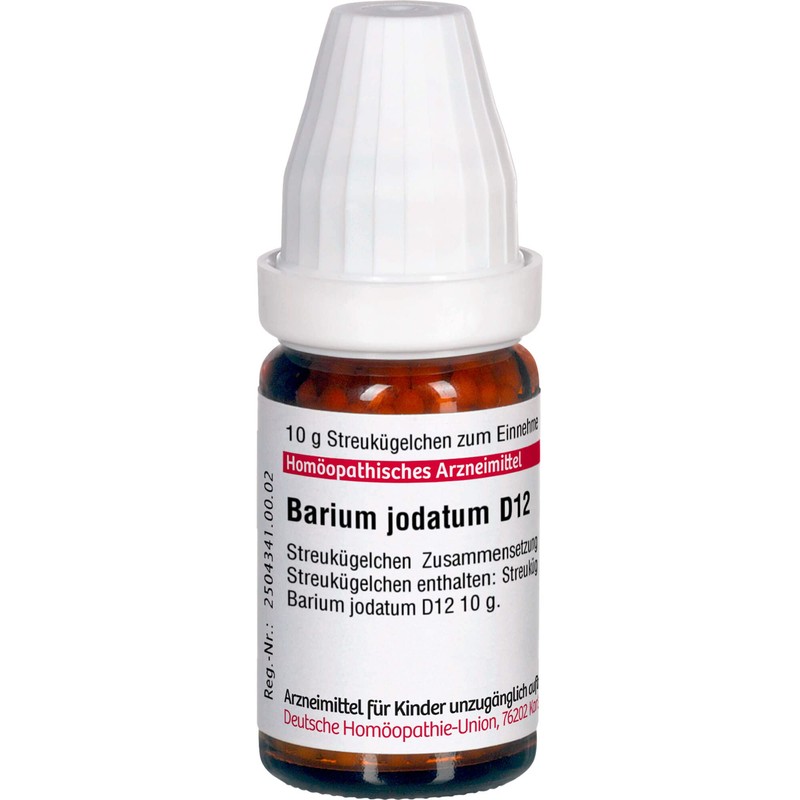 Barium Iodatum D 12 Globules