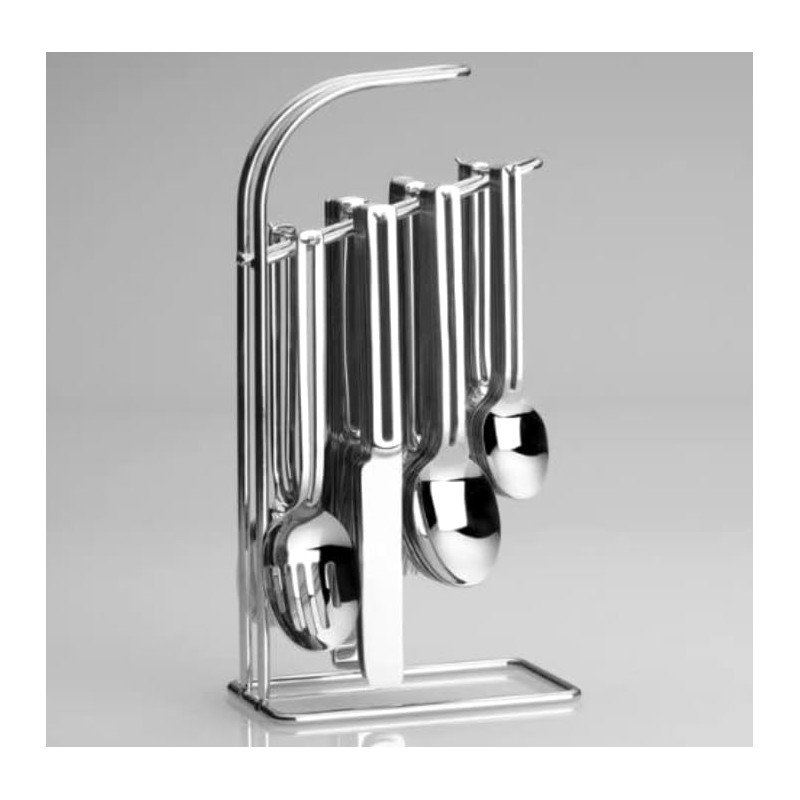 St. James The Rack 42pc 18/10 Stainless Steel Flatware Set